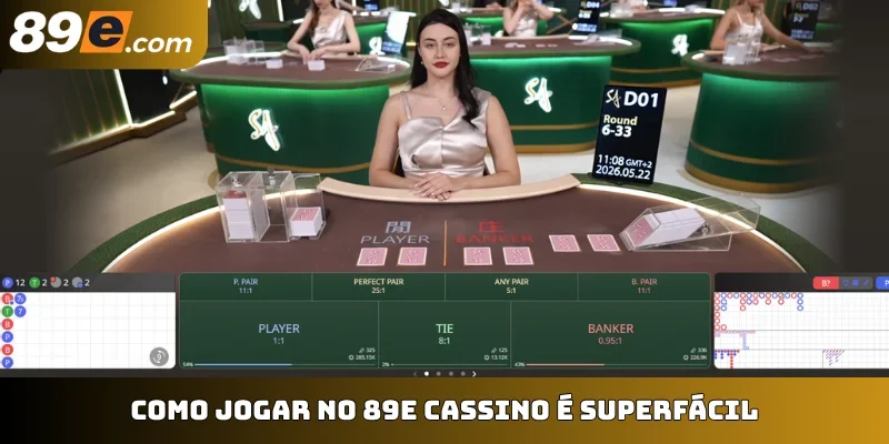 Como jogar no 89E cassino é superfácil