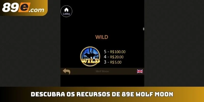 Descubra os recursos de 89E Wolf Moon