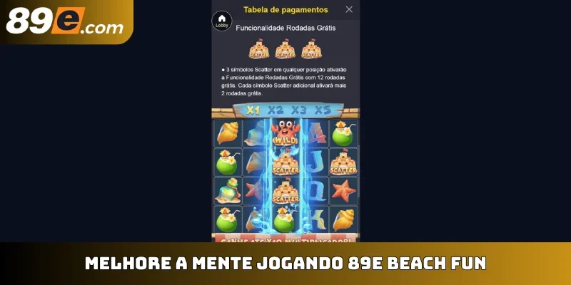 Melhore a mente jogando 89E Beach Fun