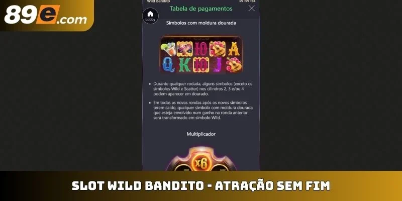 Slot Wild Bandito - Atração sem fim