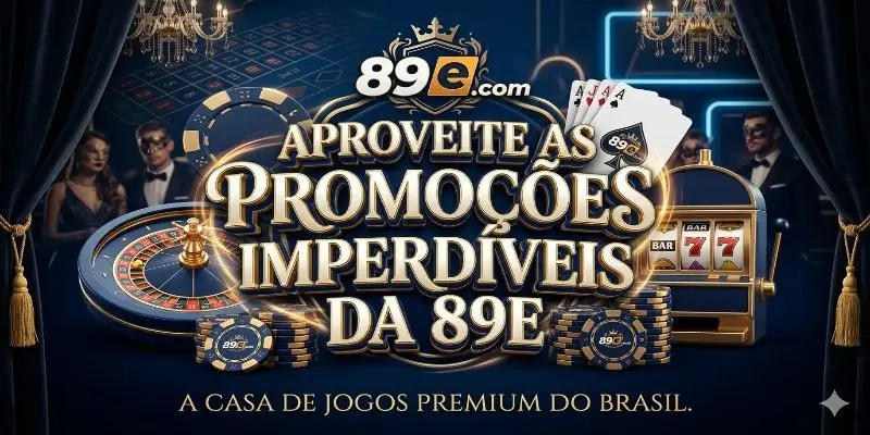 Aproveite as promoções imperdíveis da 89E